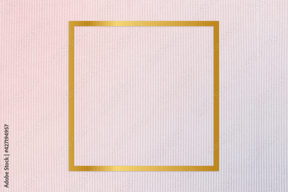 Fototapeta premium Fabric textured backdrop frame