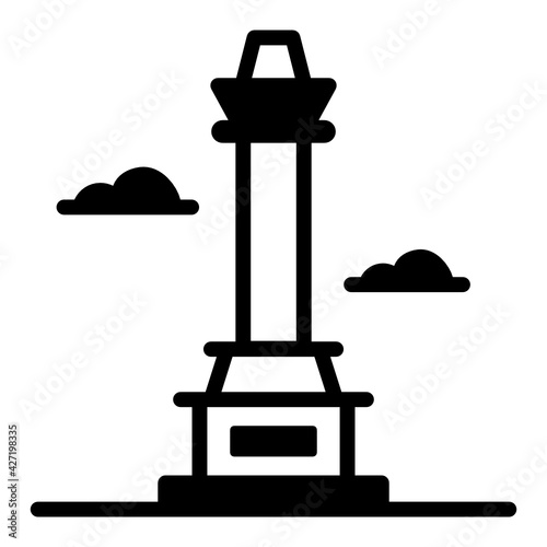 
A westminster trafalgar square glyph icon download

