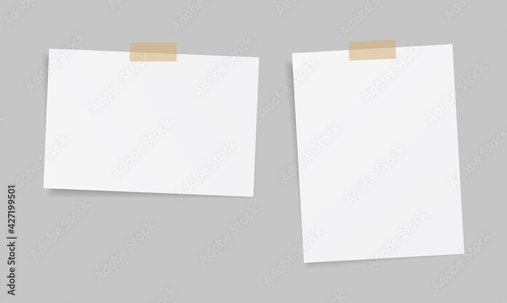 blank sticky note Stock Vector Adobe Stock