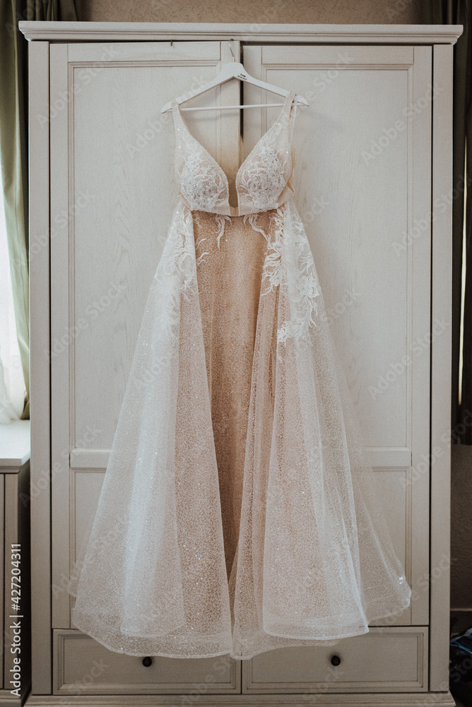 wedding dress on a mannequin wedding dress on a mannequin