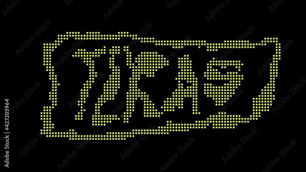 Texas. Animated appearance of the inscription in frame. Isolated Letters from pixels. Yellow color. Transparent Alpha channel. US state Texas for title, social media, advertising, TV. UHD 4K video. Texas. Animated appearance of the inscription in frame. Isolated Letters from pixels. Yellow color. Transparent Alpha channel. US state Texas for title, social media, advertising, TV. UHD 4K video.
