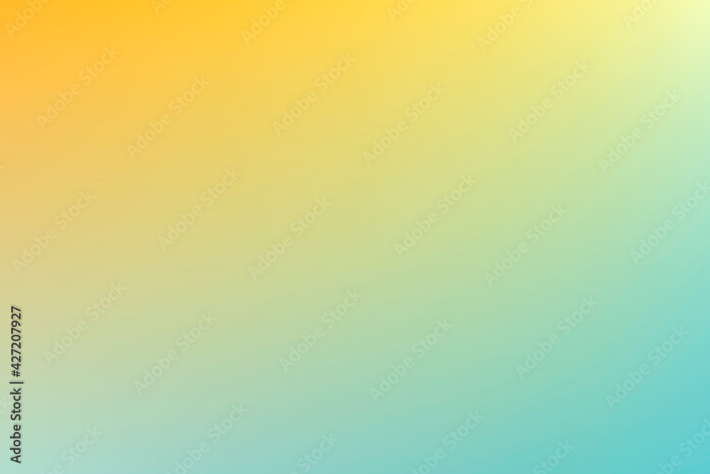 Beautiful summer ombre background in yellow and blue Stock-Illustration
