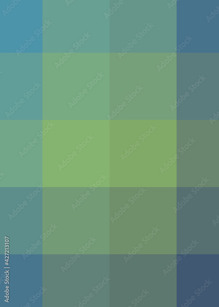 Abstract color Low-Polygones Generative Art background illustration