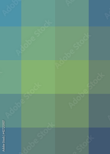 Abstract color Low-Polygones Generative Art background illustration