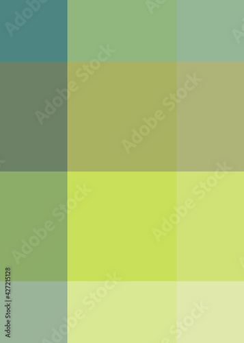 Abstract color Low-Polygones Generative Art background illustration