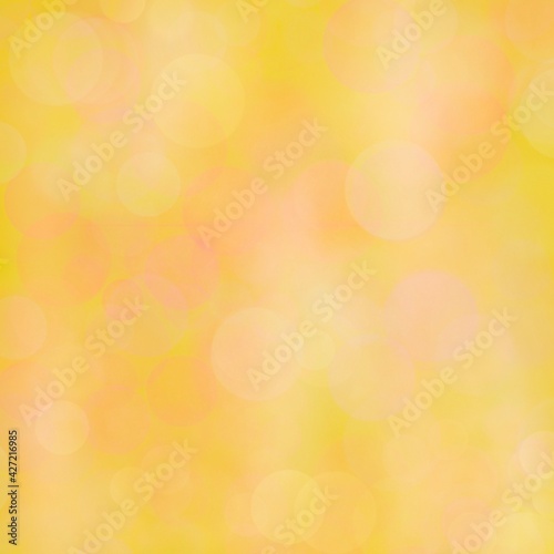 abstract yellow bokeh background texture illustration 