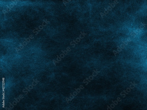 an abstract illustration of a dark grunge background combined with a predominantly blue color