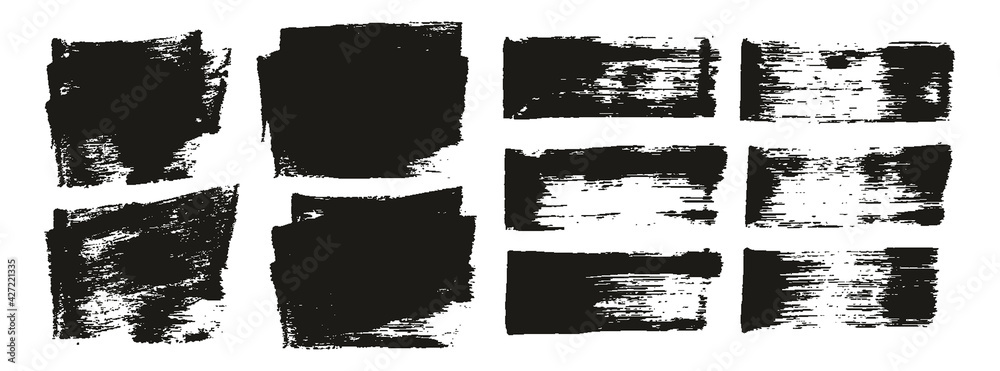 Flat Sponge Thick Artist Brush Short Background & Straight Lines Mix High Detail Abstract Vector Background Mix Set Flat Sponge Thick Artist Brush Short Background & Straight Lines Mix High Detail Abstract Vector Background Mix Set