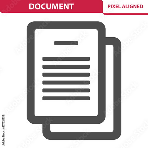 Document, File, Page, Contract, File Icon © 13ree_design