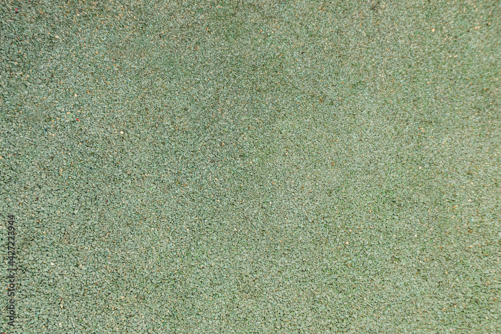 Fototapeta premium Texture of Green rubber floor background