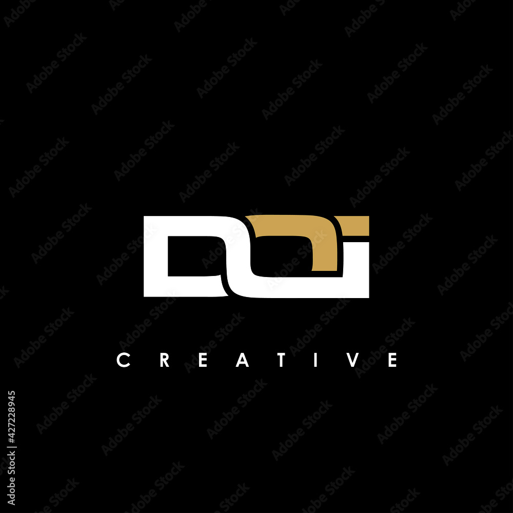 DOI Letter Initial Logo Design Template Vector Illustration
