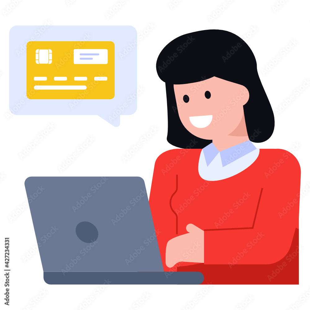 Download online buy concept icon in flat design
Download online buy concept icon in flat design