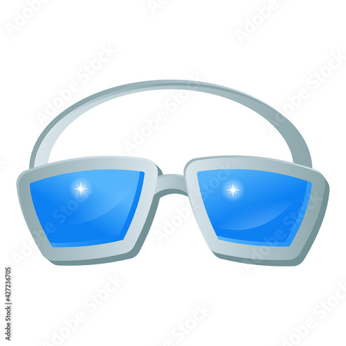 
A modern style icon of swimming glasses

