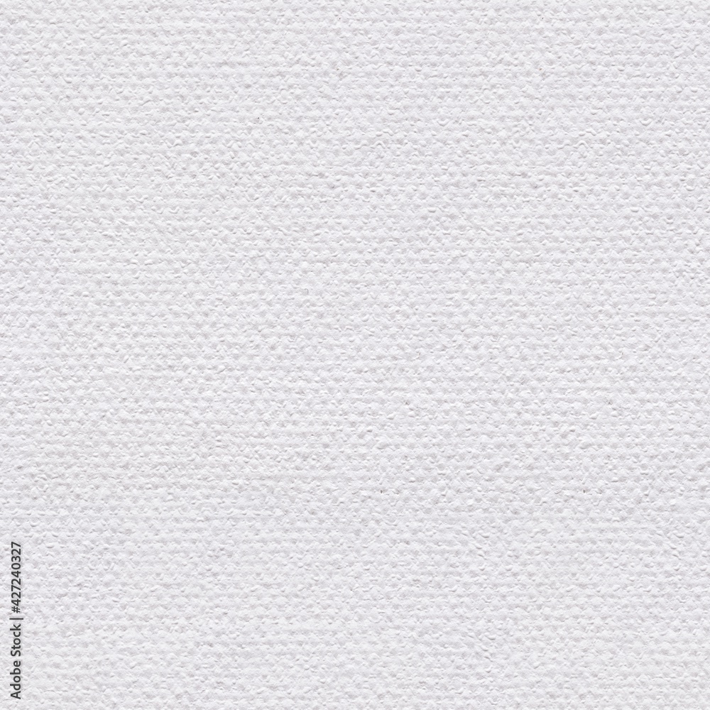 Acrylic canvas texture for your design in white color. Seamless pattern background.