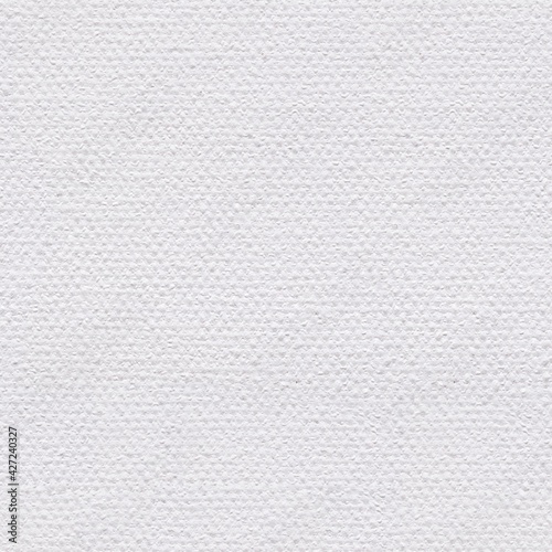 Acrylic canvas texture for your design in white color. Seamless pattern background.