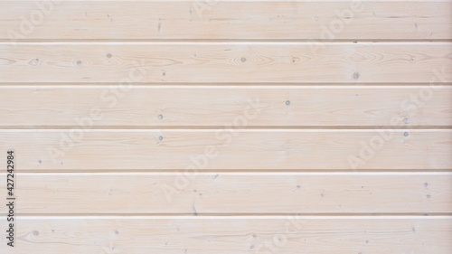 Background of aged white painted wooden planks close up. 