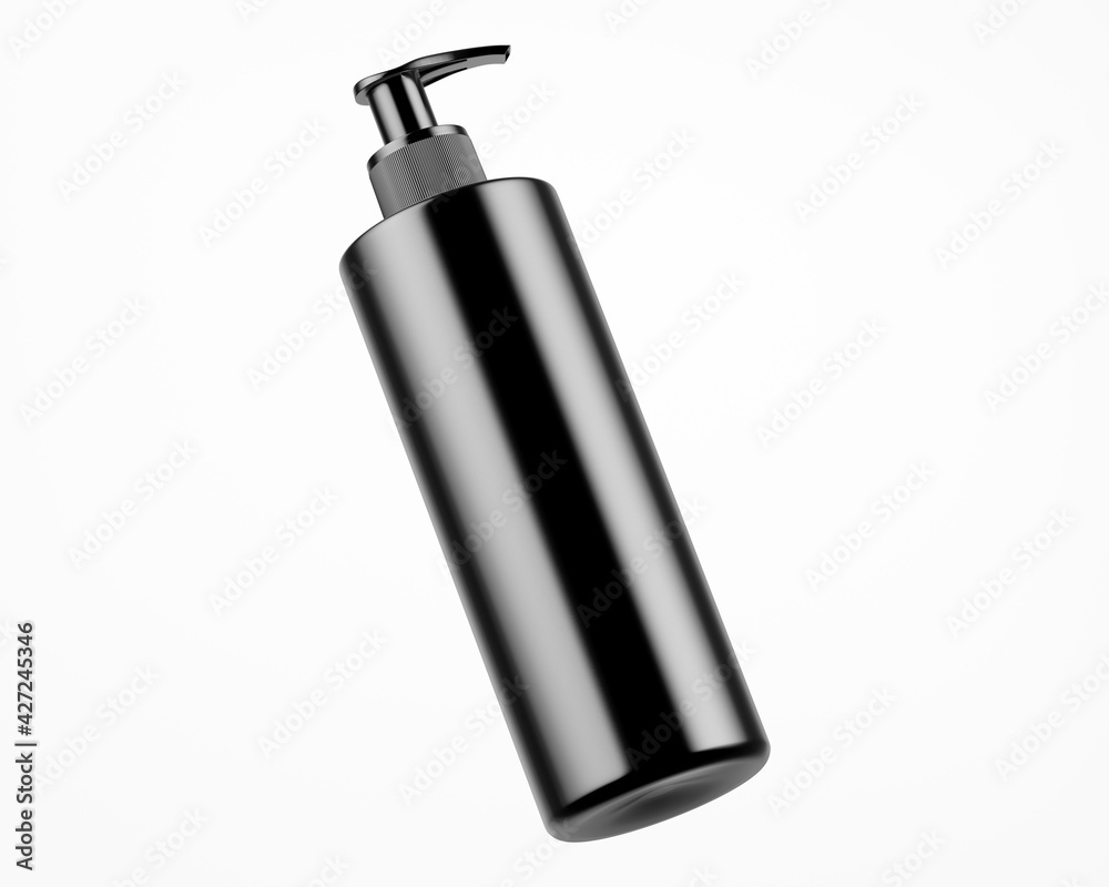 Dark Metallic Soap Bottle Mockup Dark Metallic Soap Bottle Mockup