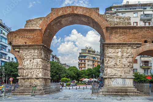 Arch of Galerius, Thessaloniki, Greece photo