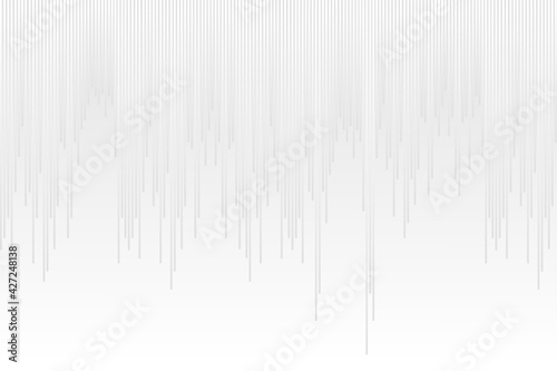 modern abstract background looks like sound or matrix gray on white