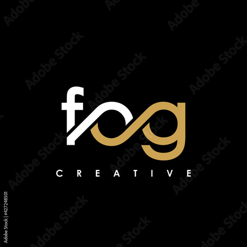 FOG Letter Initial Logo Design Template Vector Illustration