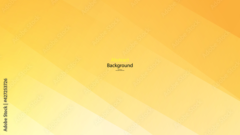 Obraz premium Yellow color background abstract art vector