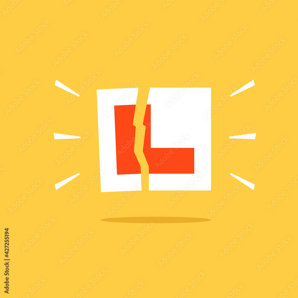 Passed driving test illustration. Clipart image Passed driving test illustration. Clipart image