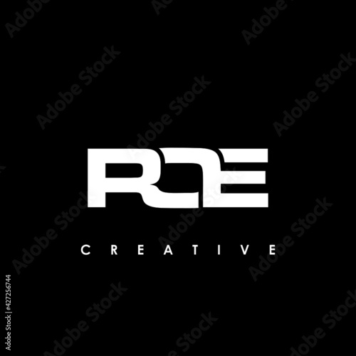 ROE Letter Initial Logo Design Template Vector Illustration
