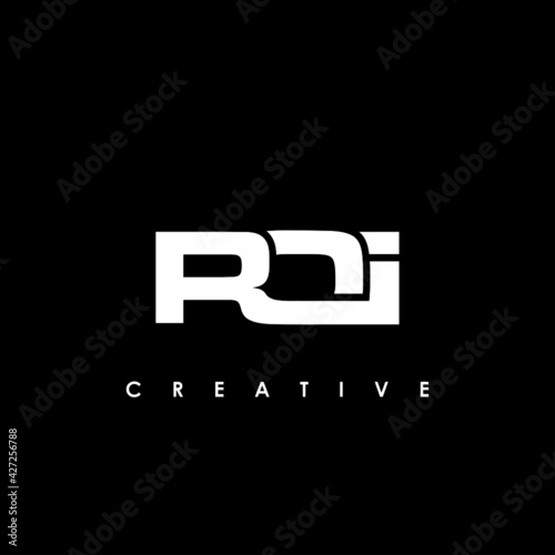 ROI Letter Initial Logo Design Template Vector Illustration