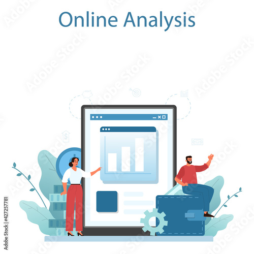 Return on business online service or platform. Profitability