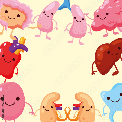 comic organs around