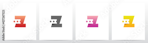 Ticket On Letter Logo Design Z