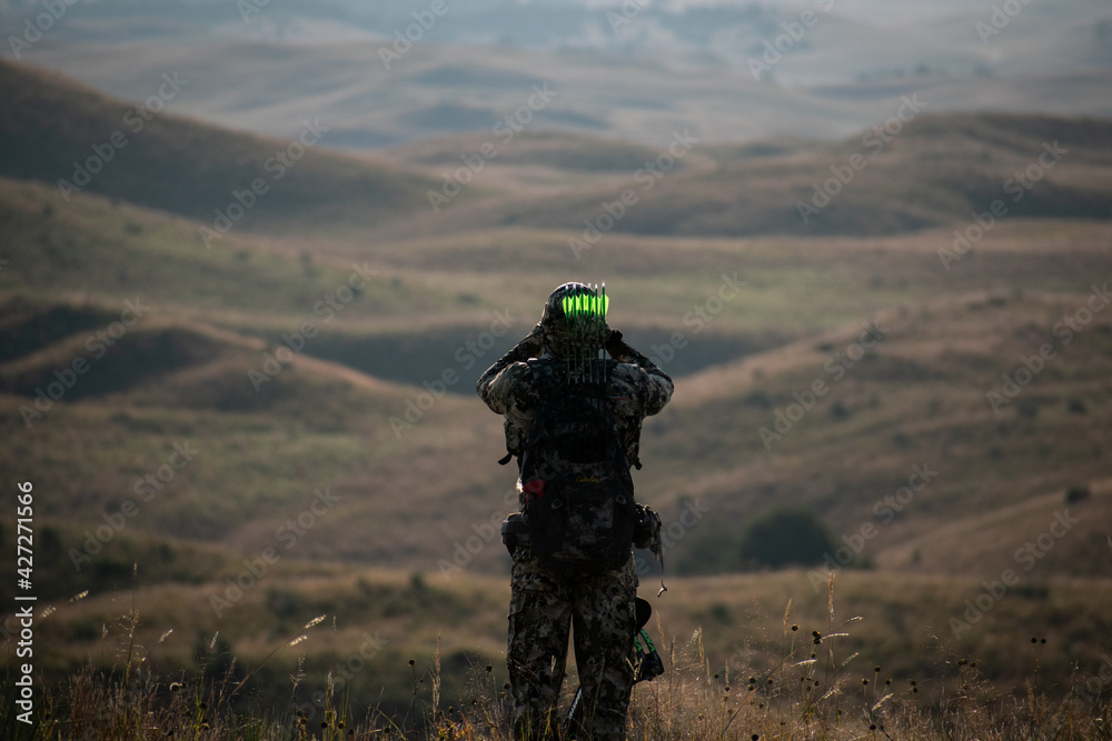 Hunter in Mountains Hunter in Mountains
