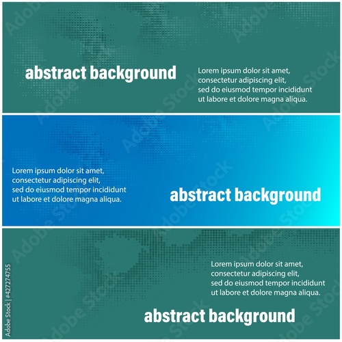 Modern banner, great design for any purposes. Abstract background banner. Isolated vector illustration. Website template design.