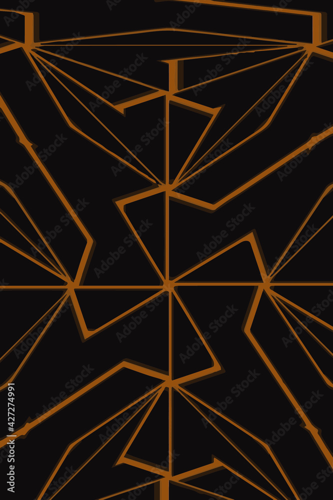 Abstract background of colorful patterns for a book or booklet.