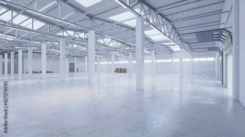 Industrial Warehouse Interior 2b