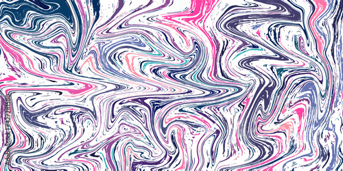 Vector colorful flow background. Abstract liquid shapes. Colorful backdrop for a cover, template, wallpaper, banner, poster or website.