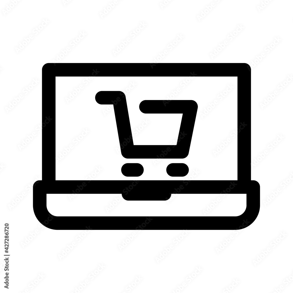 Online shop icon