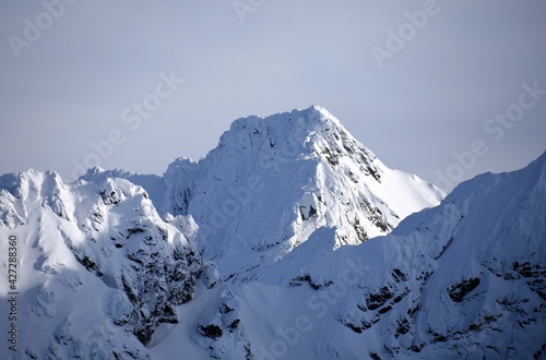 The Tatras  mountains  trail conditions  winter in the Tatra National Park  Poland
