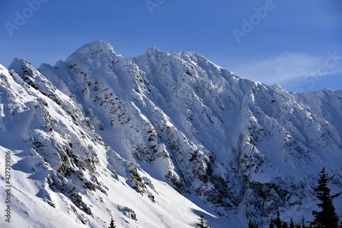 The Tatras, mountains, trail conditions, winter in the Tatra National Park, Poland © Albin Marciniak