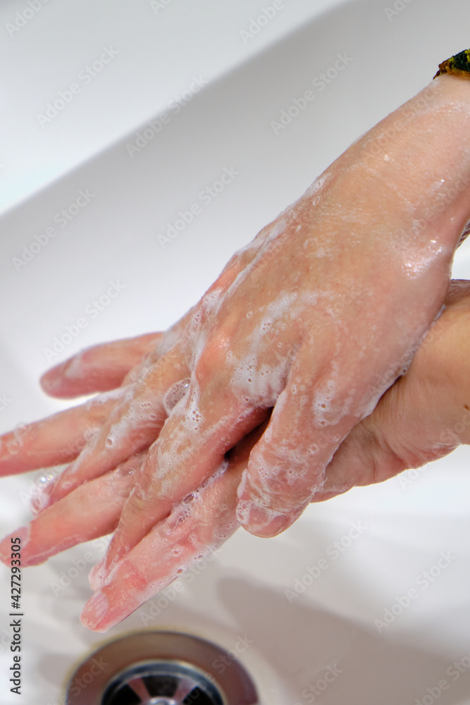 Wash hands by rubbing with soap for prevention of corona virus, hygiene to stop spreading coronavirus. Wash hands by rubbing with soap for prevention of corona virus, hygiene to stop spreading coronavirus.