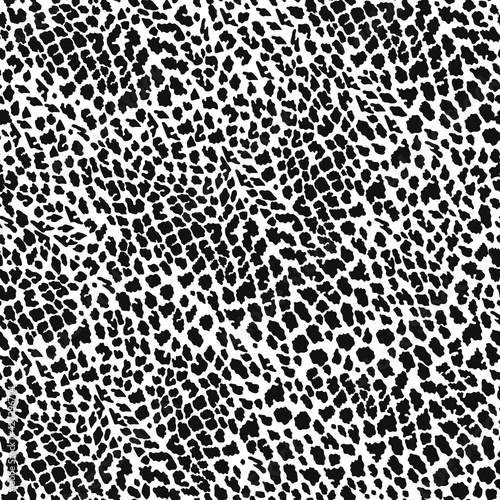 Pheasant bird spots seamless pattern in vector, print