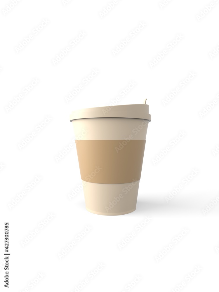 Paper Coffee Cups on white background. Collection 3d Coffee Cup Mockup. 3d Template. Paper Coffee Cups on white background. Collection 3d Coffee Cup Mockup. 3d Template.