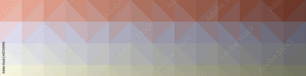 Obraz premium Abstract color Low-Polygones Generative Art background illustration