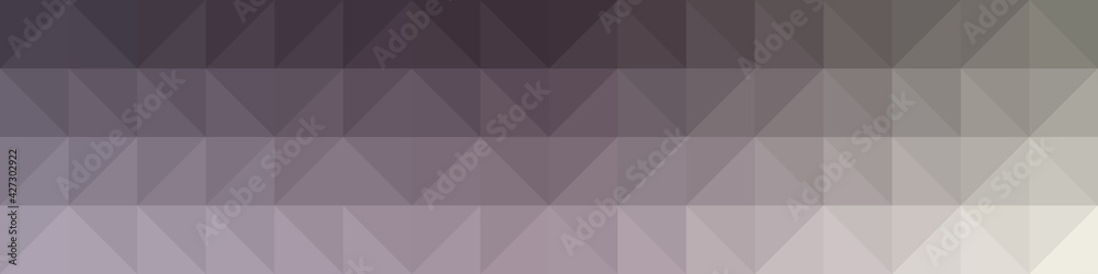 Fototapeta premium Abstract color Low-Polygones Generative Art background illustration