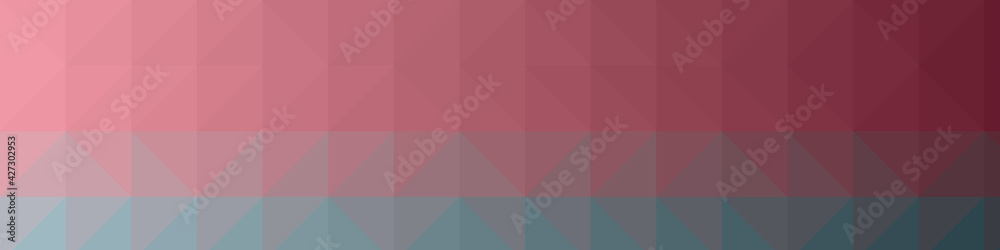 Fototapeta premium Abstract color Low-Polygones Generative Art background illustration