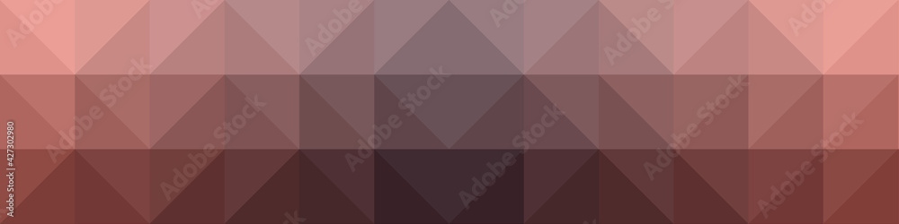 Fototapeta premium Abstract color Low-Polygones Generative Art background illustration