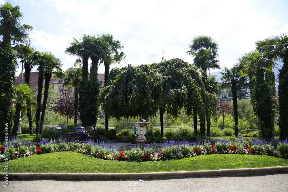 Fototapeta premium Kurpark in Meran