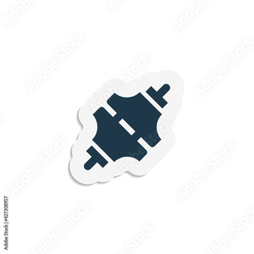 Plugged - Sticker