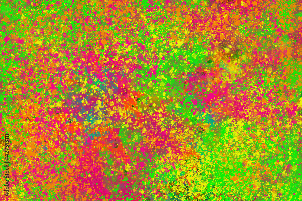 An abstract paint splatter background image. An abstract paint splatter background image.