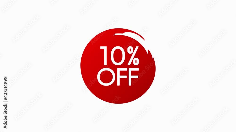 Circle textured hand drawn abstract of red color isolated on white background. Best price, mega discount, hot sale, Motion graphic. Circle textured hand drawn abstract of red color isolated on white background. Best price, mega discount, hot sale, Motion graphic.